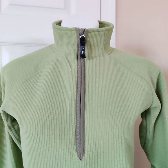 The North Face TKA 100 ribbed fleece 1/4 zip top M - Picture 2 of 11